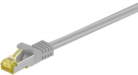 Laidas internetui ekranuotas S/FTP (PiMF) CAT6A 500MHz 0.5m Goobay 